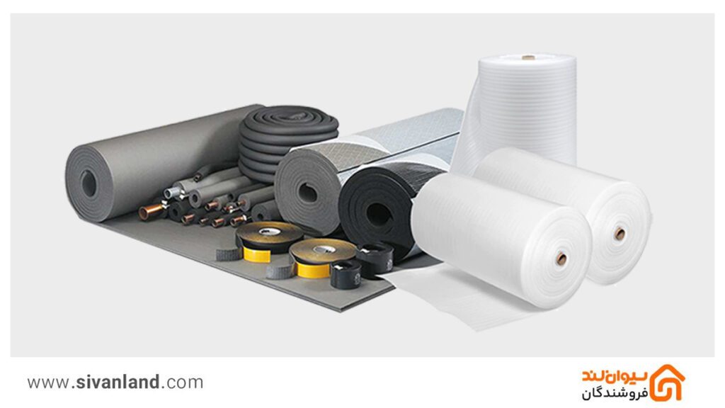 فروش عایق‌ها و پوشش‌های ساختمانی