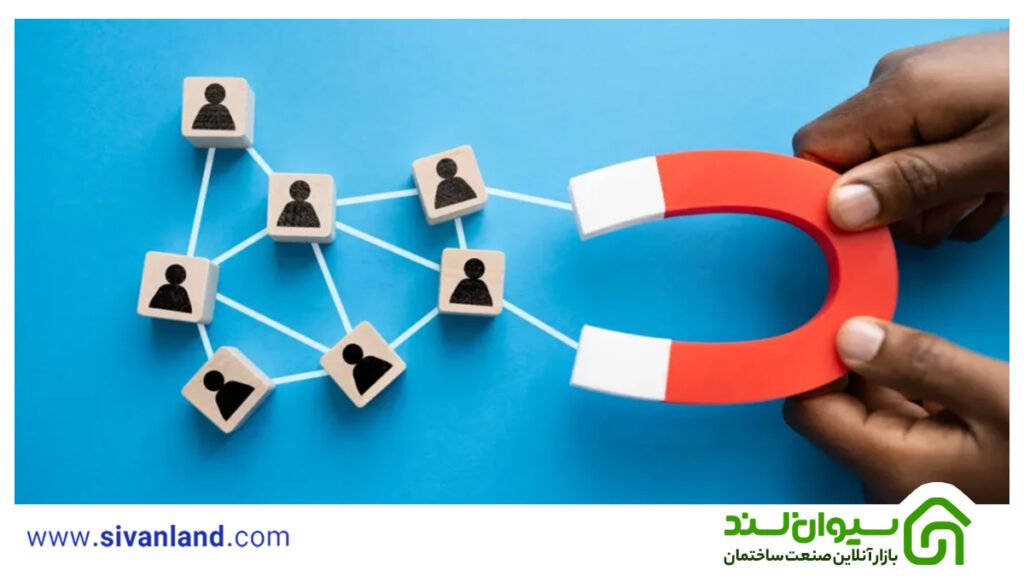 جذب مشتری برای مصالح فروشی